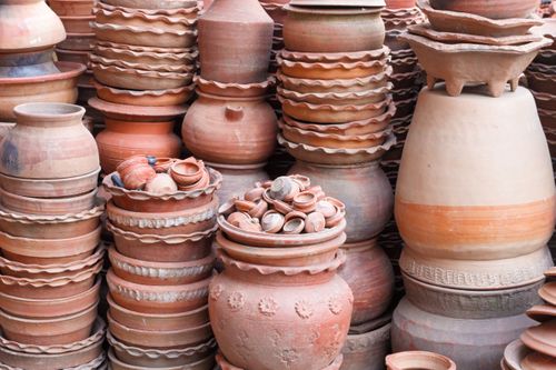 clay-pots-sale-stock-images-of-nepal