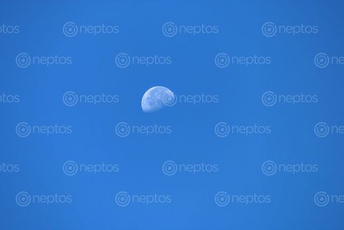 Find  the Image beautiness,morning,moon  and other Royalty Free Stock Images of Nepal in the Neptos collection.