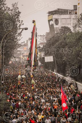 Find  the Image seto,machhindra,nath,chariot  and other Royalty Free Stock Images of Nepal in the Neptos collection.