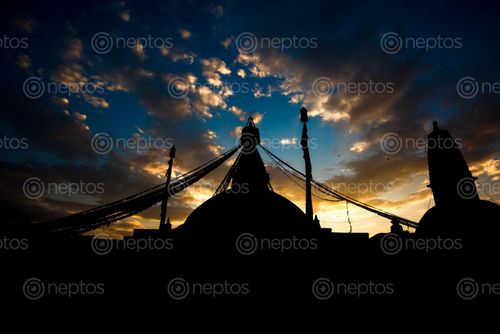 Find  the Image khasti,chaitya,cover,clouds  and other Royalty Free Stock Images of Nepal in the Neptos collection.