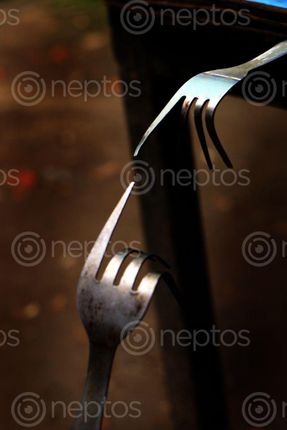 Find  the Image fork,#spoon#,touch,figure#creative#,sms,photography  and other Royalty Free Stock Images of Nepal in the Neptos collection.