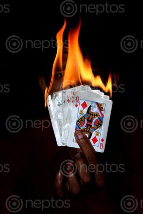 Find  the Image burning,playing,cardsphotography#stock,image,nepal,photography,sita,maya,shrestha  and other Royalty Free Stock Images of Nepal in the Neptos collection.